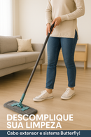 Rodo Mop com Cabo Extensível - Praticidade na sua limpeza