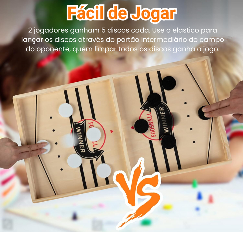 Game Foosball - O Jogo Mais Divertido de todos os tempos - Presente para família, amigos e crianças