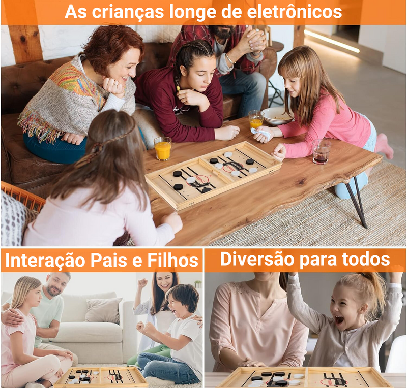 Game Foosball - O Jogo Mais Divertido de todos os tempos - Presente para família, amigos e crianças