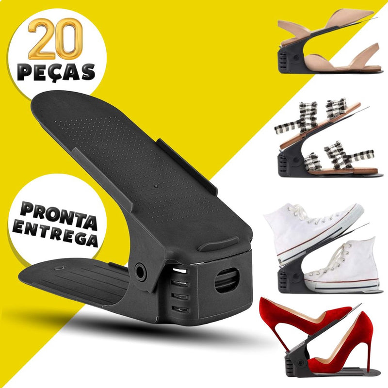 ShoeFlex® - Kit Organizador De Sapatos, Saltos e Tênis