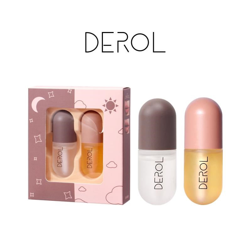 Deroluxury - Kit de Beleza Labial Sensual - Dia & Noite