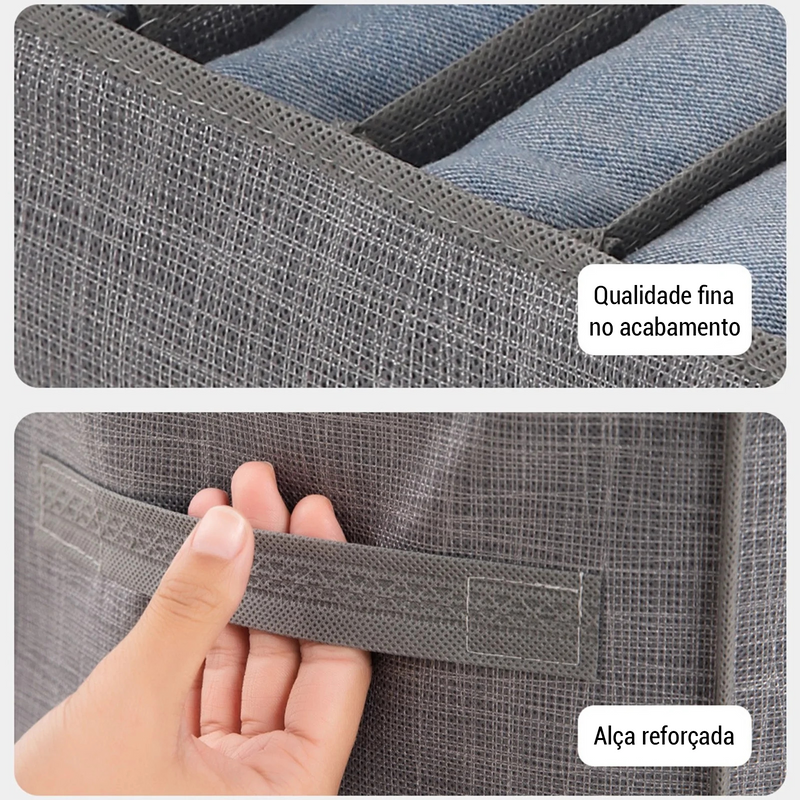 Closet box® - Organizador de Roupas c/ 9 Divisórias