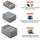 Closet box® - Organizador de Roupas c/ 9 Divisórias